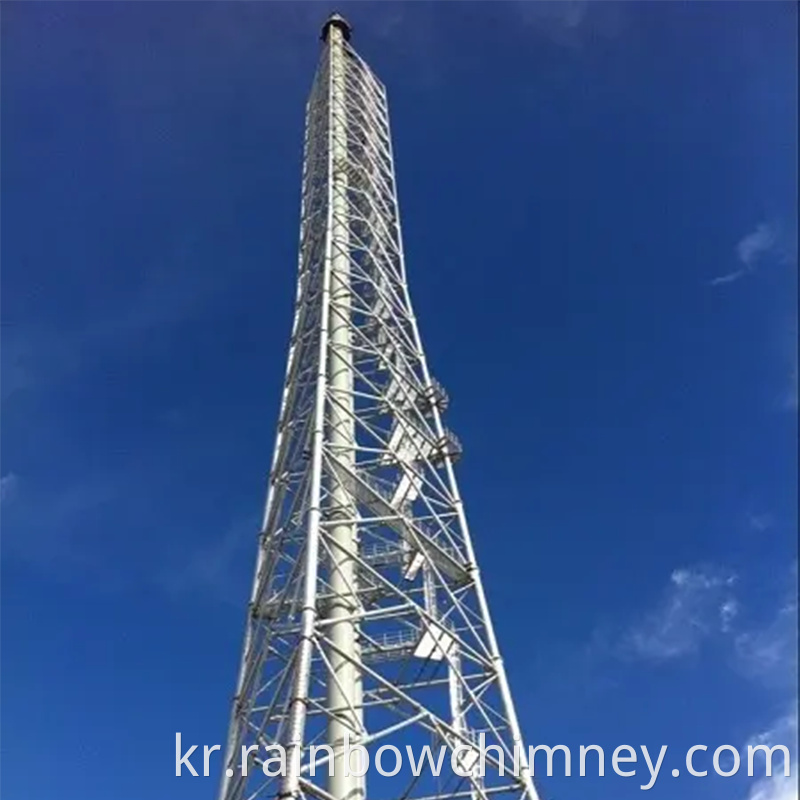 Tower Structural Support Chimney